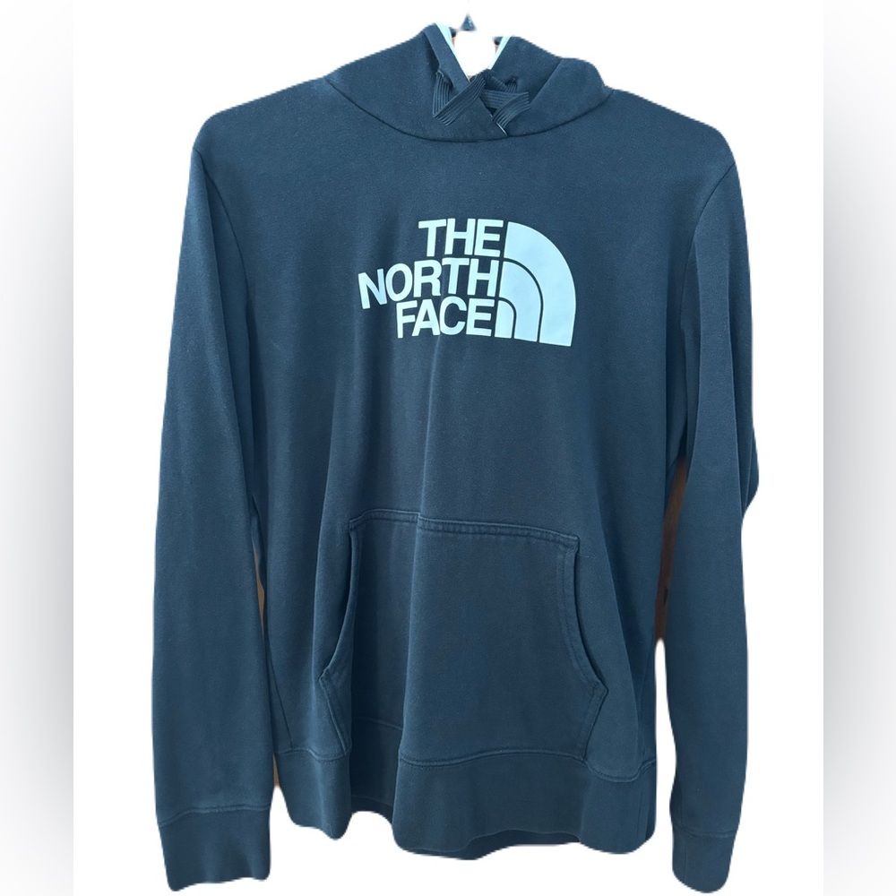 3/$30 The North Face Black Hoodie with White Inner Hood